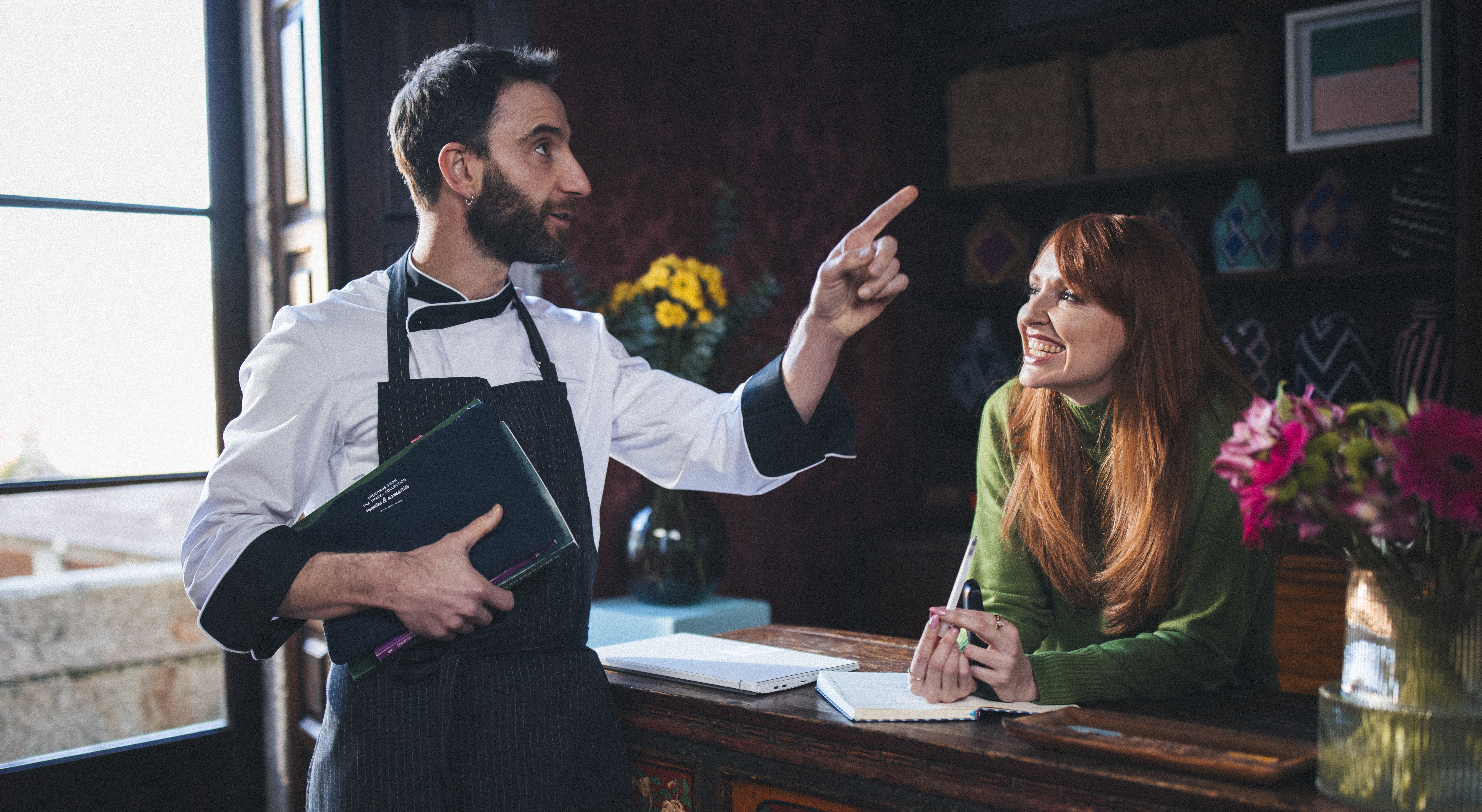 Dani Rovira e Cristina Castaño, protagonistas da serie