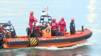Segue desaparecido o estibador afundido no accidente dun mercante en Castelló
