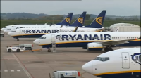 Este domingo comeza a folga en Ryanair contra o peche de bases en España