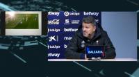 Para Òscar García "hai fóra de xogo" no gol anulado a Roger