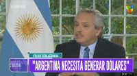 O presidente arxentino asegura que herdou un país en virtual suspensión de pagamentos