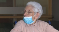 Unha muller de 100 anos, de alta tras un positivo asintomático en Pontedeume