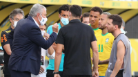 Esperpento na suspensión do clásico O Brasil-A Arxentina