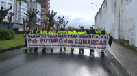 Unos 2.000 operarios do naval de Ferrol secundan unha nova protesta para reclamar carga de traballo