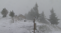 A neve regresa á montaña de Lugo e Ourense