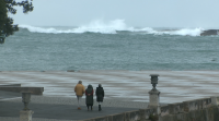 Chuvia, vento e mar de fondo en todo o litoral galego