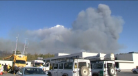 A UME incorpórase ao incendio de Huelva, que xa obrigou a evacuar 500 veciños