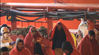 Desembarcan no porto de Alxeciras 124 persoas rescatadas no estreito de Xibraltar, dúas graves