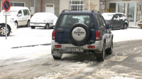 O temporal trae neve nas montañas de Lugo e Ourense para despedir o ano