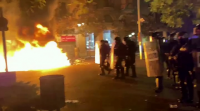As protestas en Cataluña contra a detención de Hasél deixan 18 detidos e 55 feridos, entre eles 25 mossos