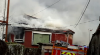 Unha familia queda sen casa por un incendio en Entrimo