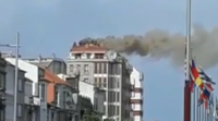 Un incendio nun restaurante obriga a desaloxar un edificio en Baiona