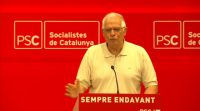Josep Borrell nega que o PSOE esté "xogando" a eleccións