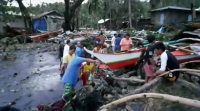 O tifón Phanfone deixa preto de 30 mortos nas Filipinas