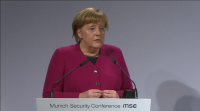 Merkel advirte dos "inimigos de Europa" na Conferencia de Seguridade de Múnic