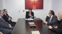 Os presidentes de Circom e da Xunta de Galicia apostan pola cooperación entre televisións rexionais para ser máis eficientes