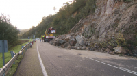 A N-120 entre Ourense e Monforte seguirá cortada ao tráfico polo menos ata decembro