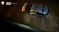 Dous falecidos en Málaga ao ser arrastrado o seu coche pola corrente