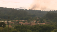 Extinguido o incendio declarado onte en Rois