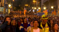 O independentismo catalán volve ás manifestacións este sábado
