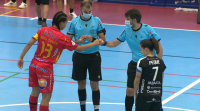Repartimento de puntos entre Poio e Burela no derbi galego da liga feminina de fútbol sala