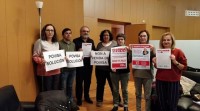 Traballadores de Povisa incian un peche en Sanidade para protestar pola venda