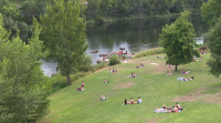 As temperaturas subiron por riba dos 36 graos na provincia de Ourense