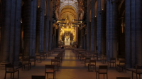 A catedral de Santiago estrea iluminación interior ás portas do Xacobeo