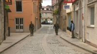Os militares da Brilat continúan despregados en varias vilas galegas