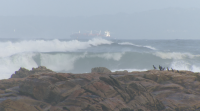 Avisos laranxa por temporal na costa galega por ondas de ata seis metros