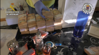 A Garda Civil desarticula en Melilla unha importante rede de tráfico de cocaína