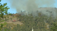 Extinguido o incendio de Boiro tras calcinar 95 hectáreas