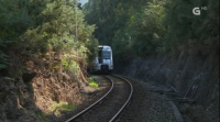 Susto en Viveiro ao descarrilar un tren, sen que se producisen danos persoais