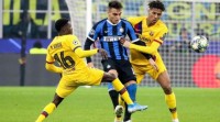 Pérez e Ansu Fati danlle a vitoria ao Barcelona e envían o Inter á Liga Europa
