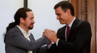 Sánchez e Iglesias acordan subir impostos ás rendas altas e derrogar a reforma laboral