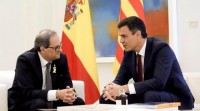 Sánchez reunirase con Torra o próximo 6 de febreiro en Barcelona