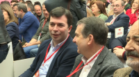 Gonzalo Caballero asiste en Madrid á reunión do comité federal do PSOE