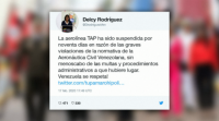 O Goberno de Maduro sanciona a aeroliña portuguesa TAP por levar a Juan Guaidó