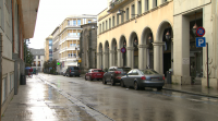 Rúas baleiras e pouca actividade empresarial en Lugo