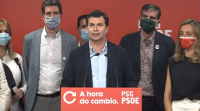 Caballero (PSdeG): "O resultado electoral é insatisfactorio"