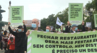 Portugal estrea toque de queda nas fins de semana entre protestas nas rúas