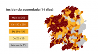 Cinco novas mortes sitúan a cifra total de falecidos por covid−19 en 1.485 en Galicia