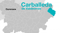 Morre un operario ao precipitarse o camión que conducía por un desnivel en Carballeda de Valdeorras