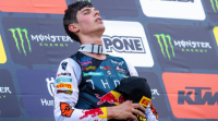 Jorge Prado gaña na República Checa e xa é o terceiro do Mundial de Motocrós
