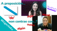 A preposición 'de' non contrae con...? Con Laura Franco #DígochoEu