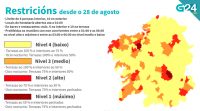 Os gromos entre a xente nova levan a Ordes e Monforte ao nivel máximo