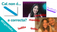 Cal non é a correcta? Con Patricia Santana #DígochoEu