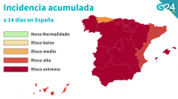 A incidencia segue baixando en España, pero rexístranse 171 falecementos relacionados coa enfermidade