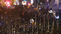 Un milleiro de persoas sae á rúa en Barcelona para pedir a liberdade inmediata de Junqueras