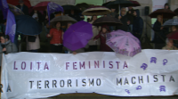 Unha trintena de concentracións contra o crime de violencia machista da Pastoriza